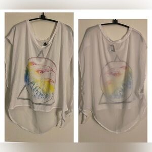 Seneca Rising Pacsun Bald Eagle crop Shirt is a Size XS.
